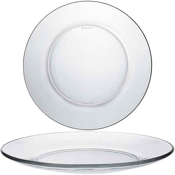 Talíř mělký Duralex Lys transparentní 235 x 20 mm sada 6 ks