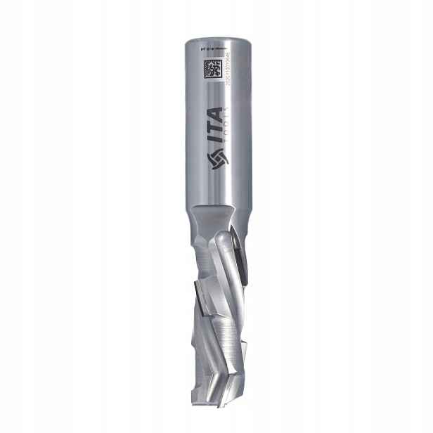 Ita Tools diamantová fréza Z1+1 D18 I45 L107 S20 mm 3 spirály pouzdro Ocel