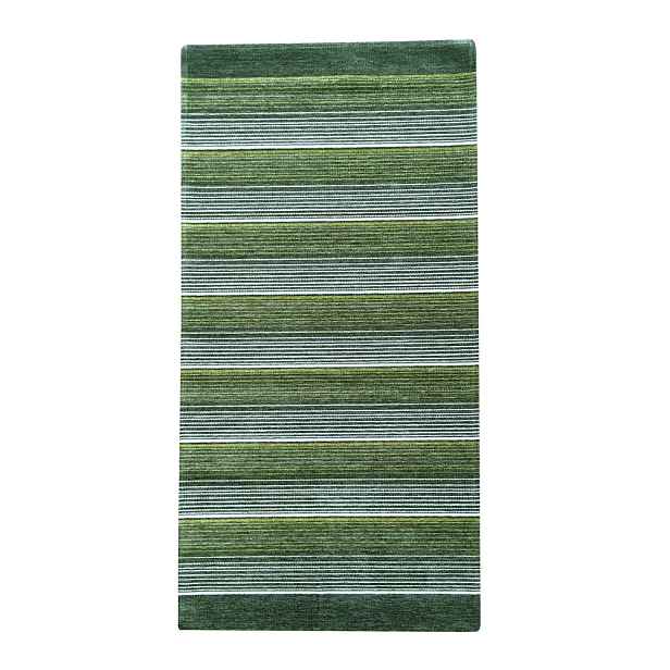 Pratelný běhoun Laos 140/999X, 75x160, zelená, chodba / předsíň, Oriental Weavers