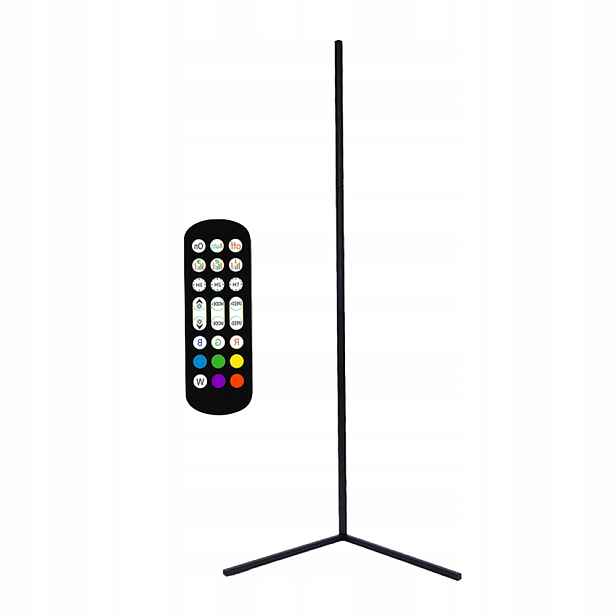 Rgb Led podlahová lampa 10W, stmívatelná, barevná