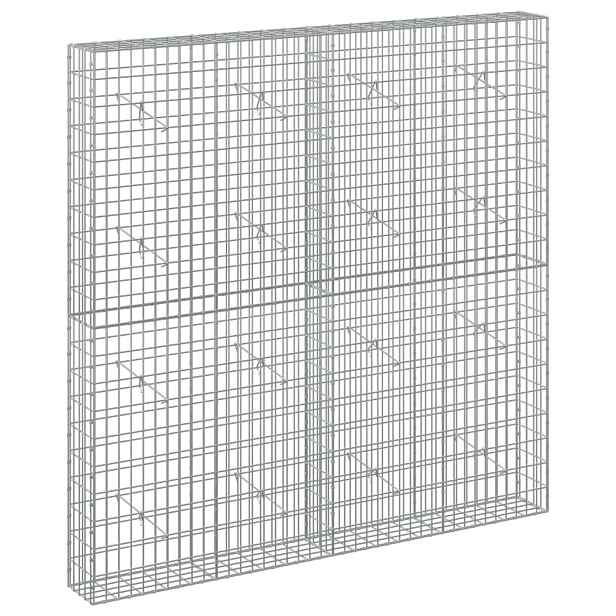 vidaXL Gabion s drátem 3,5 mm a síťkou 5x10 cm 200x20x200 cm