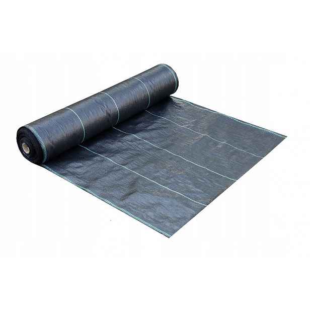 Agrotextilie černá mulčovací 70 g 0,8 m x 100 m, podložka na plevel
