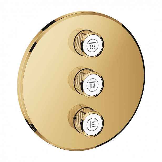 Grohe Grohtherm SmartControl - Třícestný ovladač pod omítku, Cool Sunrise 29122GL0