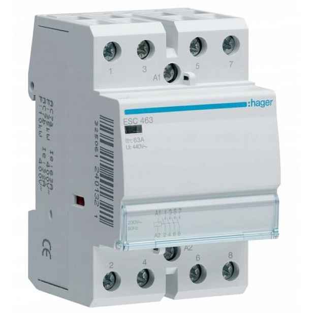 Stykač ESC440 40A 230V 4Z Hager 4NO