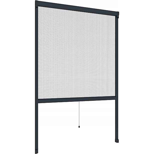 Windhager Plus 03877 Moskytiéra Okenní roleta 100 x 160 cm Antracit