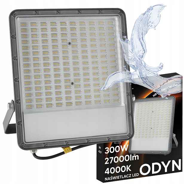 Halogenová Led lampa 300W 27000lm Premium Venkovní 4000K IP66