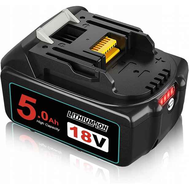 Náhradní akumulátor pro Makita 18V 1850B, baterie akumulátor 5000 mAh