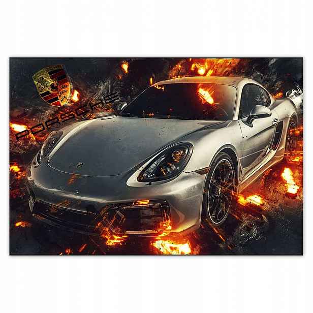 Plakáty 185x125 Porsche718 Cayman Gts