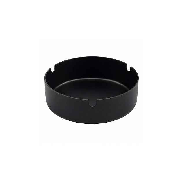Nerezový popelník TORO 10cm černý