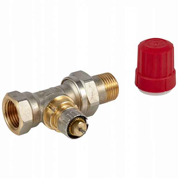 Zawór grzejnikowy prosty Ra-n Danfoss 1/2'' (DN15)