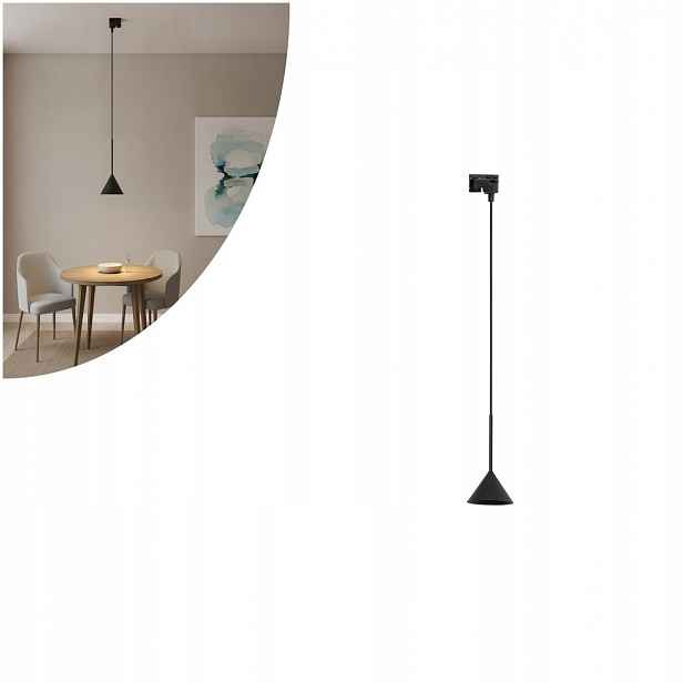 Černá závěsná lampa Tracer Cono Mini moderní nad stůl Tk Lighting