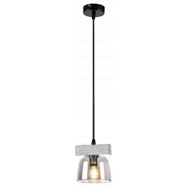 Závěsná lampa E14 1x40W barva šedý dub 3118 Cardamom Rabalux