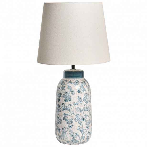 Beliani STOLNÍ LAMPA Modrá Lempa