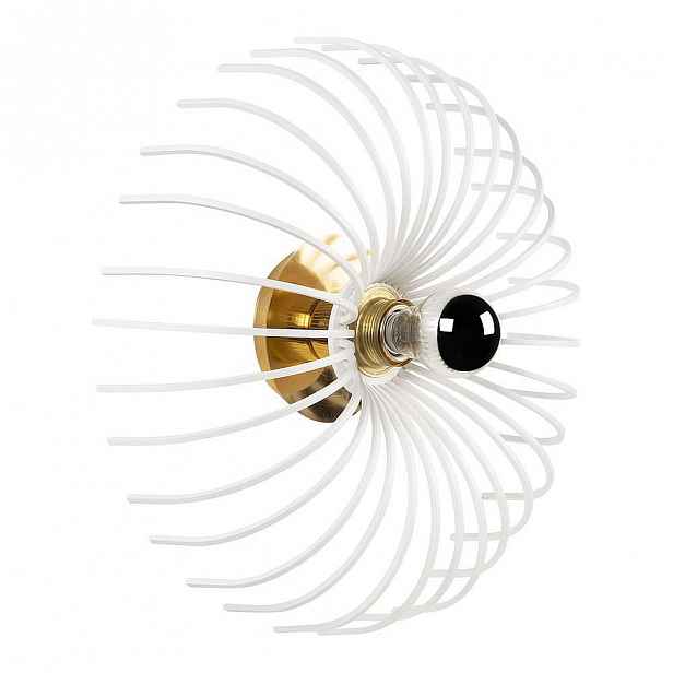 Bílé nástěnné svítidlo Opviq lights Aspendos, ø 36 cm