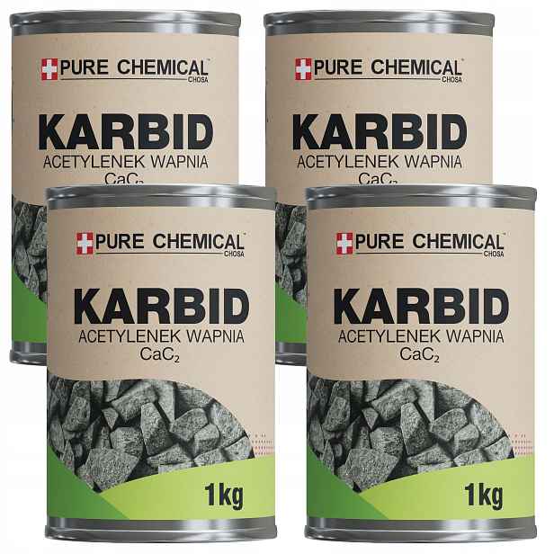 Karbid Vápníku Granule 4x1kg