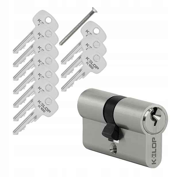 vložka Kelop K100 35/35 nikl 10 klíčů