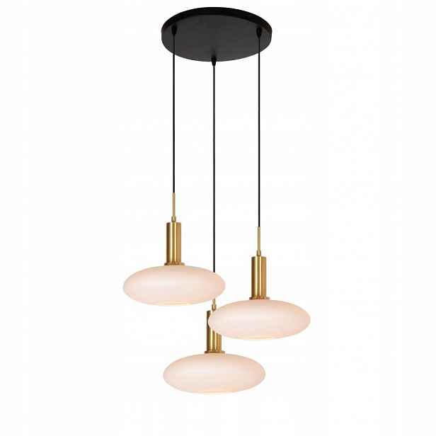 Závěsná lampa zlatá Singala s regulací nad jídelní stůl 13/02/Lucide
