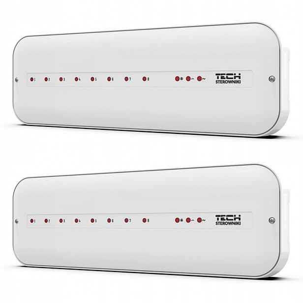Balení 2 X Lišta Pro Ovládání Regulátor Podlahového Vytápění Tech L-5 S