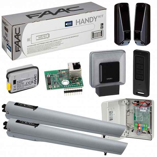 Faac Handy+ Xwbl- WiFi Lan+ Lampa Xled pohon dvoukřídlé brány automat