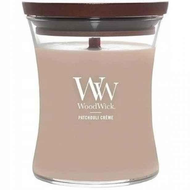 WoodWick Patchouli Cream Vase – skvrnitá kaše 275.0 g