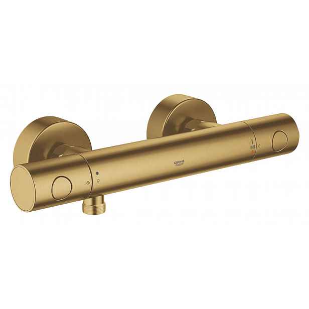 Grohe Grohtherm 1000 Cosmopolitan - Termostatická sprchová baterie, kartáčovaný Cool Sunrise 34065GN2