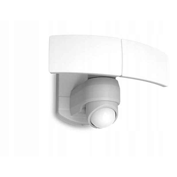 Lutec Nástěnné venkovní Led svítidlo Arc 19W bílé s pohybovým senzorem IP54