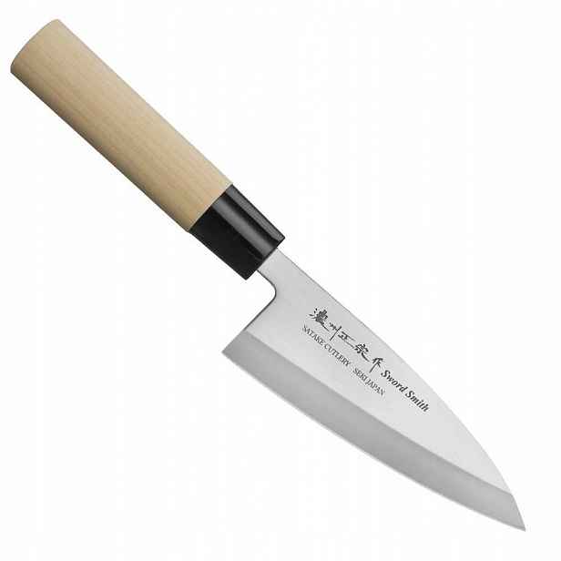 Satake S/d 420J2 Japonský Nůž na filetování Deba 56 Hrc 12 cm