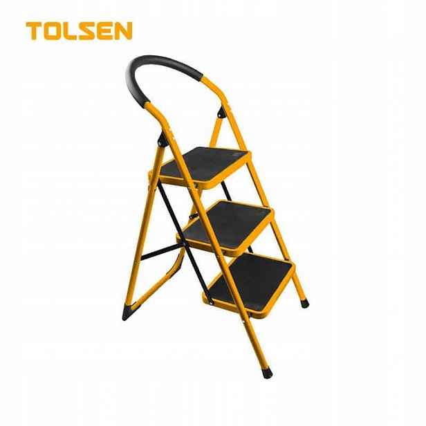 Žebřík 3-STUPŇOVÝ Ocelový 150 Kg