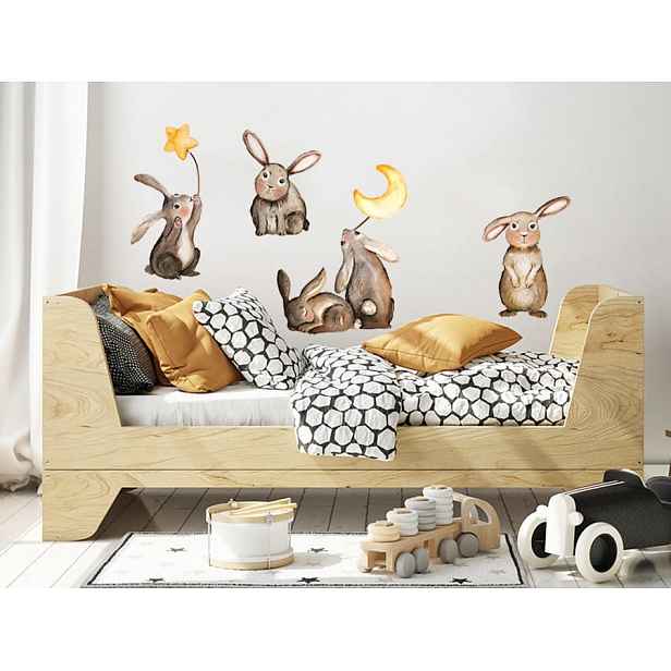 ELIS DESIGN rodinka zajíčků nálepky