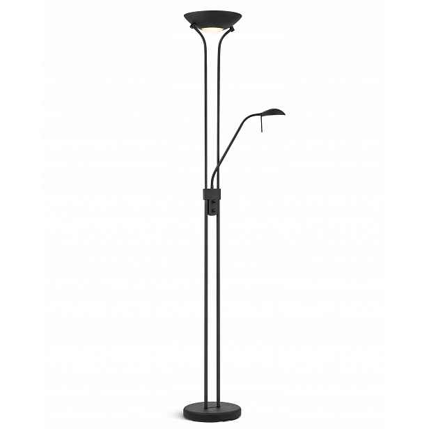 Podlahová lampa Home Sweet Home New Uplight Parent Černá Led 180 cm