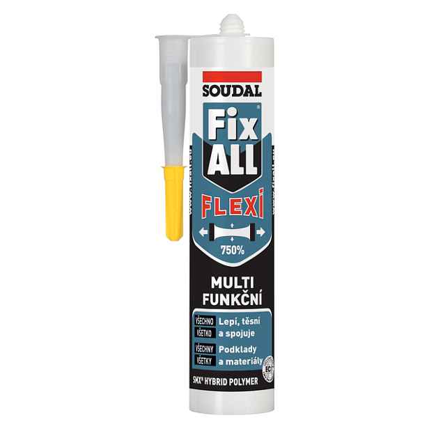 Tmel lepicí Soudal FIX ALL FLEXI šedý 290 ml