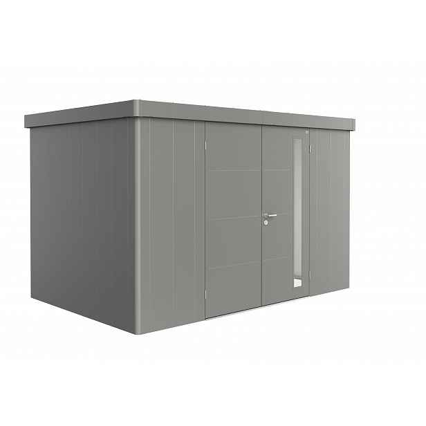 Zahradní domek NEO 2D, šedý křemen, dvoukřídlé dveře BH89048