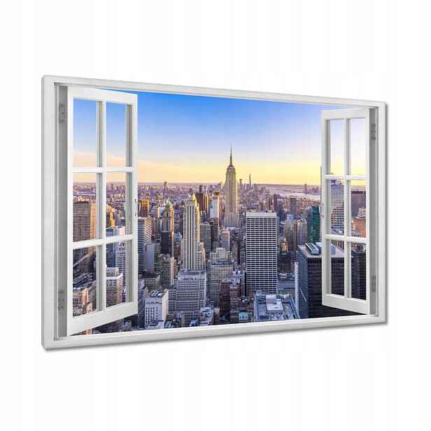 Obrazy 90x60 New York Pohled shora