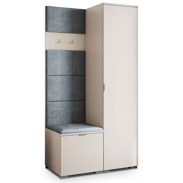 MASSENO MODERNÍ PŘEDSÍŇOVÁ SESTAVA LORI, 95/181/51 cm, kašmírová