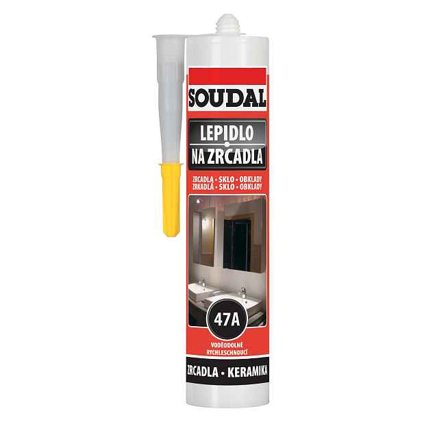 Lepidlo na zrcadla Soudal 47A 300 ml