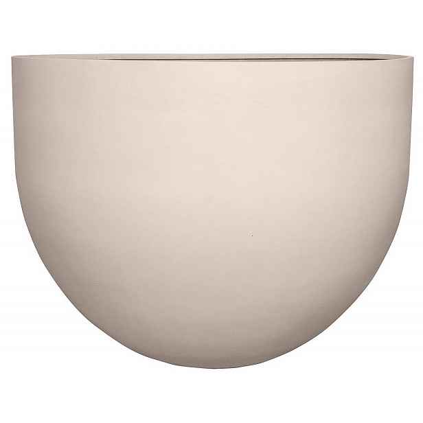 Pottery Pots Květináč Jumbo Mila, barva přírodní bílá, více velikostí - PotteryPots Velikost: L - ø 120 cm | v. 91,5 cm
