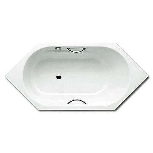 Speciální vana Kaldewei Vaio 6 Star 190x90 cm smaltovaná ocel Perl-effekt,Antislip alpská bílá 233930003001