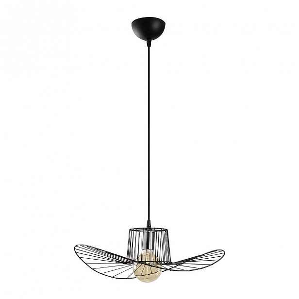 Černé závěsné svítidlo Opviq lights Tel Hat, ø 50 cm