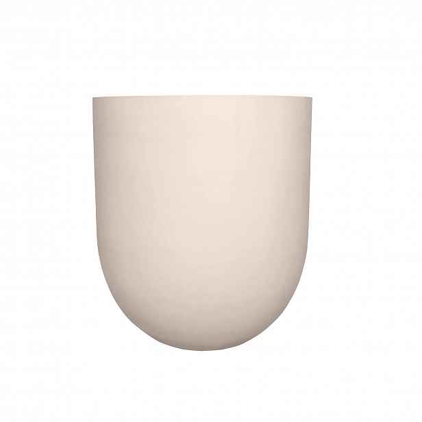 Pottery Pots Květináč Jumbo Lex, barva přírodní bílá, více velikostí - PotteryPots Velikost: S - ø 80 cm | v. 88 cm