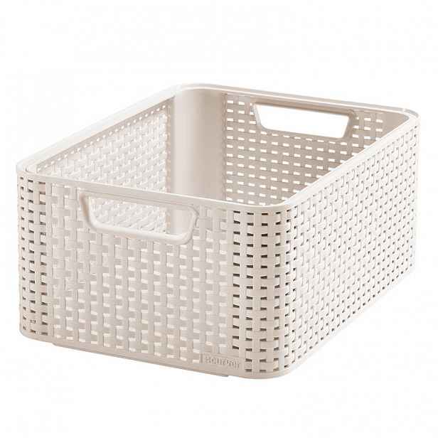 Úložný box STYLE smetanový vel. M