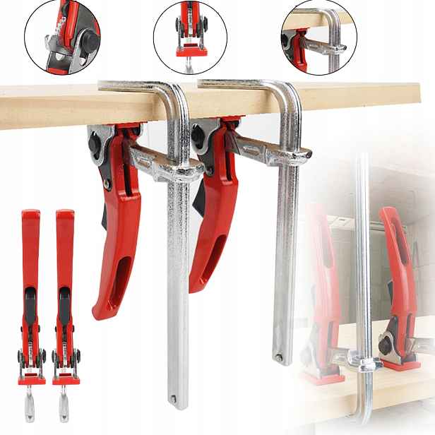 Páková Svěrka 205 X 110 MM Pro Lištu Hikoki Festool Makita Odkovaná 2ks