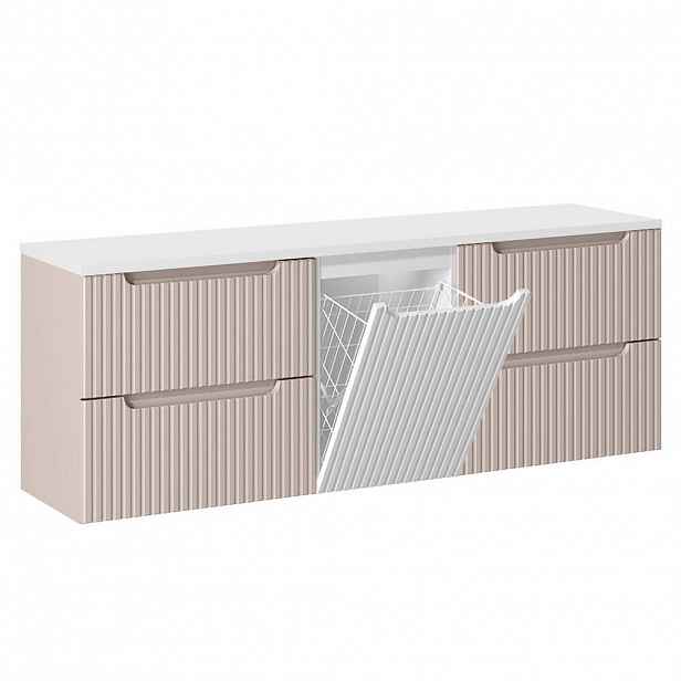 Petits-meubles SKŘÍŇKA POD UMYVADLO 160.4cm Riva Kašmír