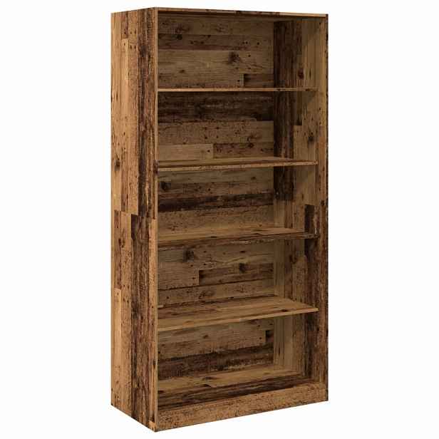 vidaXL Šatní skříň old wood 100 x 50 x 200 cm kompozitní dřevo
