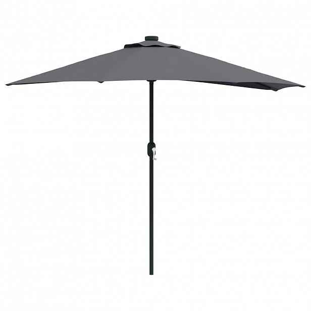 vidaXL Zahradní slunečník 294 x 150 x 224 cm Polyester a ocel