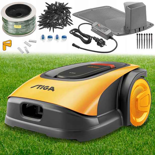 Robotická sekačka Stiga G300 Bezkartáčová Automatická aplikace Bt 4 čepele