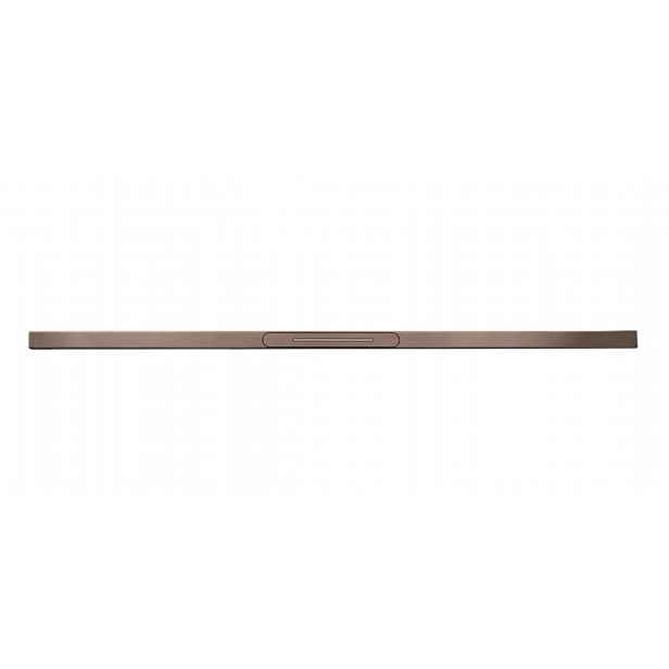 I-Drain AIO - Sprchový žlab s hydroizolací, délka 95 cm, s roštem, čokoládová ID5A09501AIO1.C