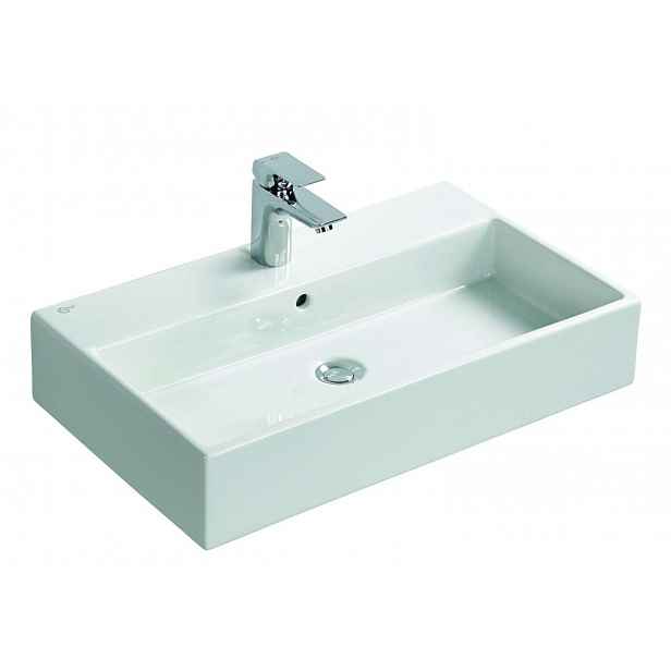 Ideal Standard Strada - Umyvadlo 71x42x15 cm, s přepadem, otvor pro baterii, s Ideal Plus, bílá K0782MA