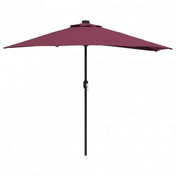 vidaXL Zahradní slunečník 294 x 150 x 224 cm Polyester a ocel