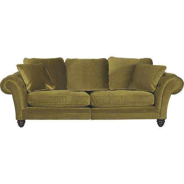 Ambia Home Mega Pohovka, Textil, Zelená