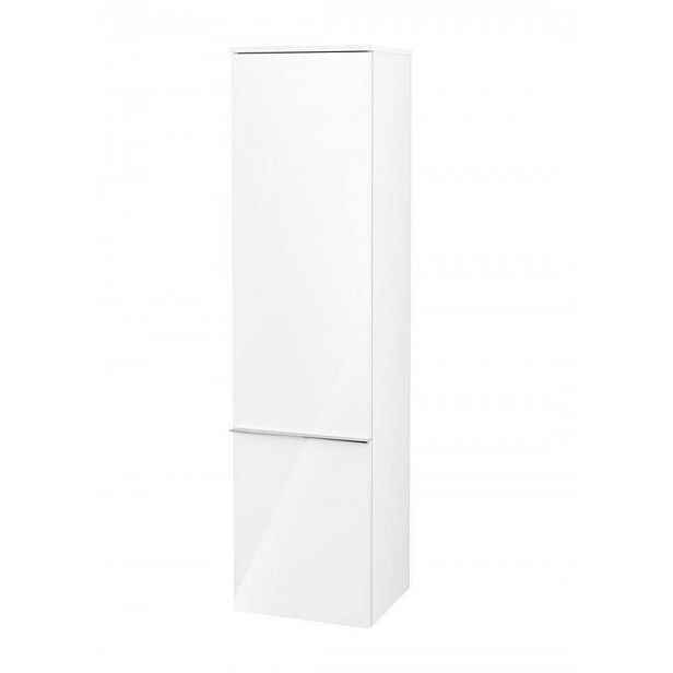 Villeroy & Boch Venticello - Skříňka vysoká, 40x155x37 cm, panty vpravo, Glossy White A95111DH